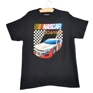 NASCAR Racing T Shirt Mens Size M Black #94 Race Car Graphic
